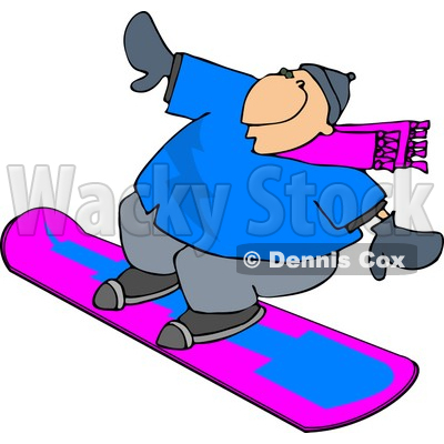 Hill Covered With Snow During The Winter Season Clipart   Djart  4440
