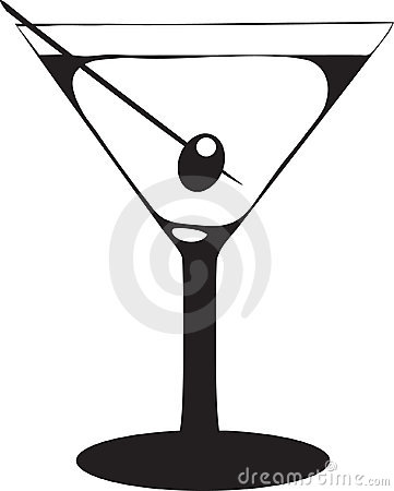 Martini Glass With Olive Clipart Image Search Results