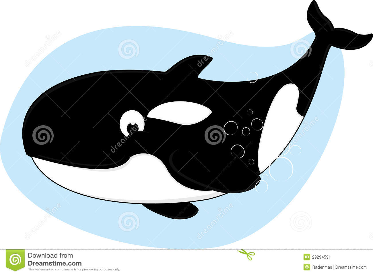 Orca Whale Clipart Happy Killer Whale