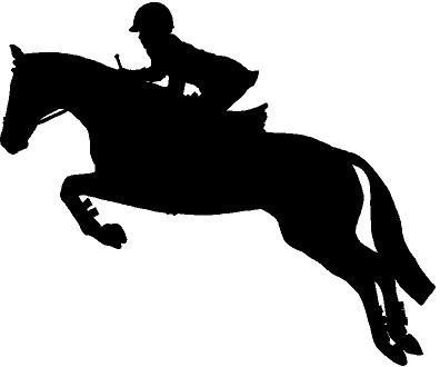 Pin Jumping Horse Outline Public Domain Clip Art Image Wpclipartcom On