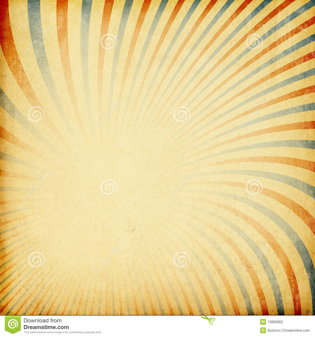 Retro Sunburst Background  Royalty Free Stock Photo   Image  13805965