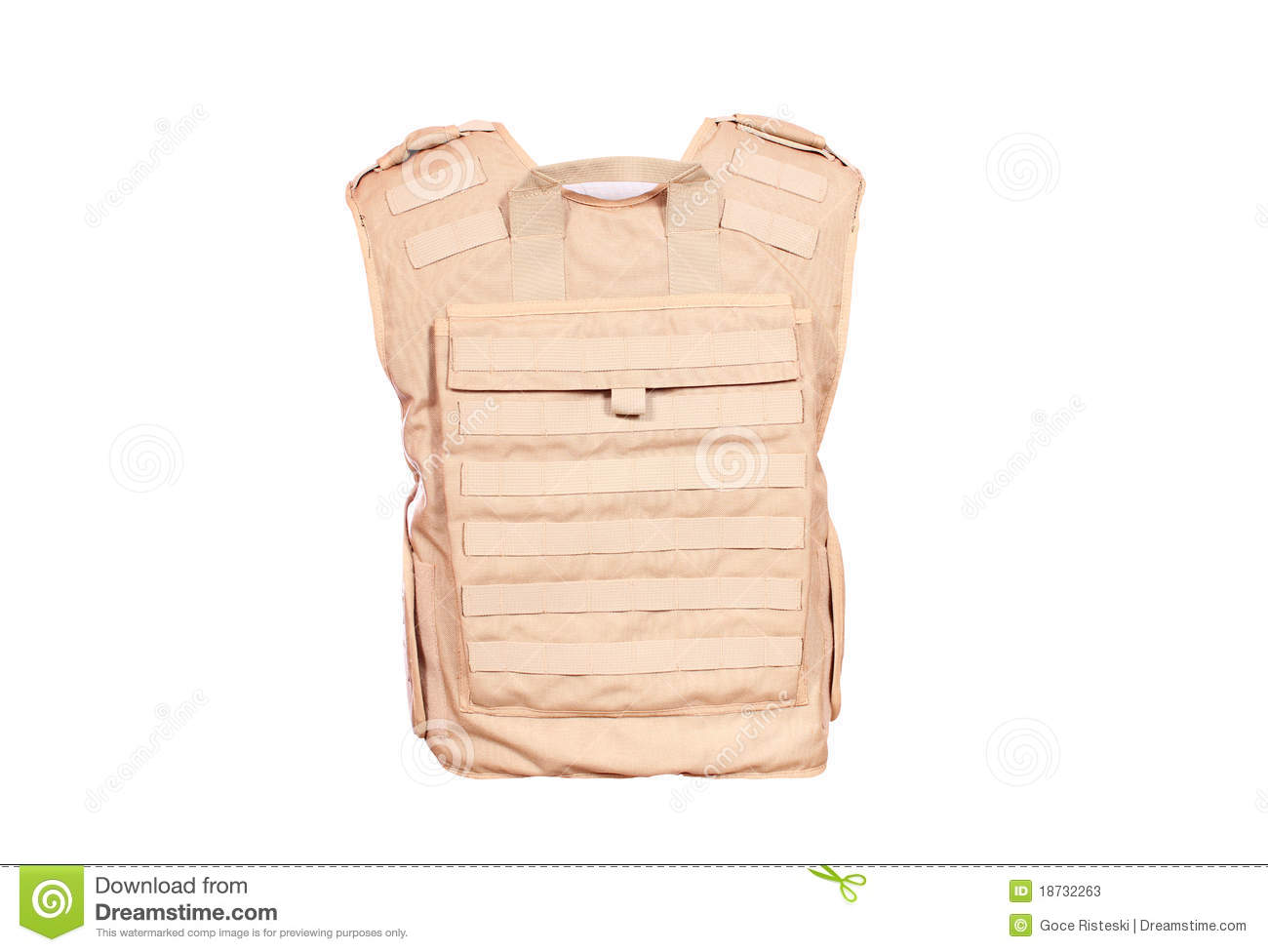 Backside Of Bulletproof Vest Stock Photos   Image  18732263