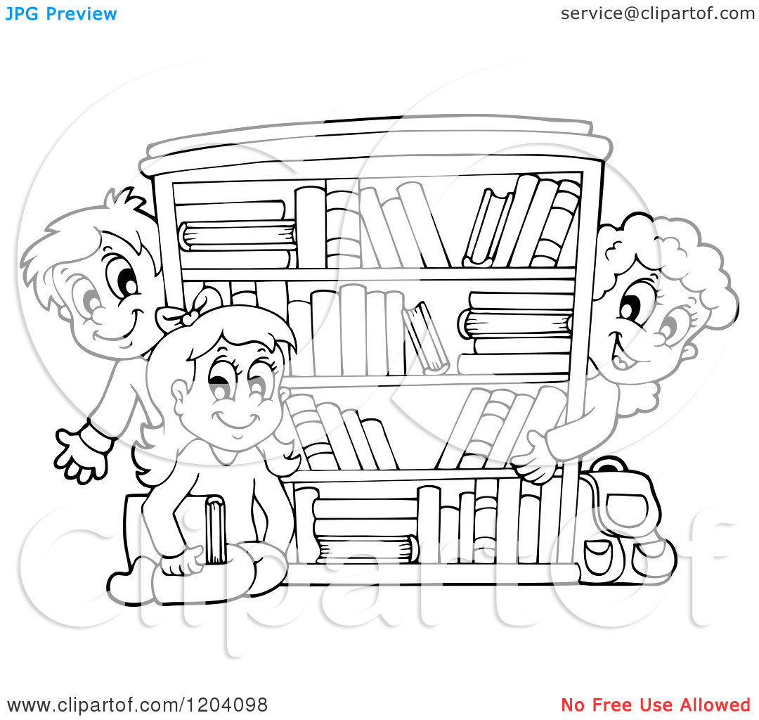 Black And White School Clipart Free Kids Cartoon Of Black And White