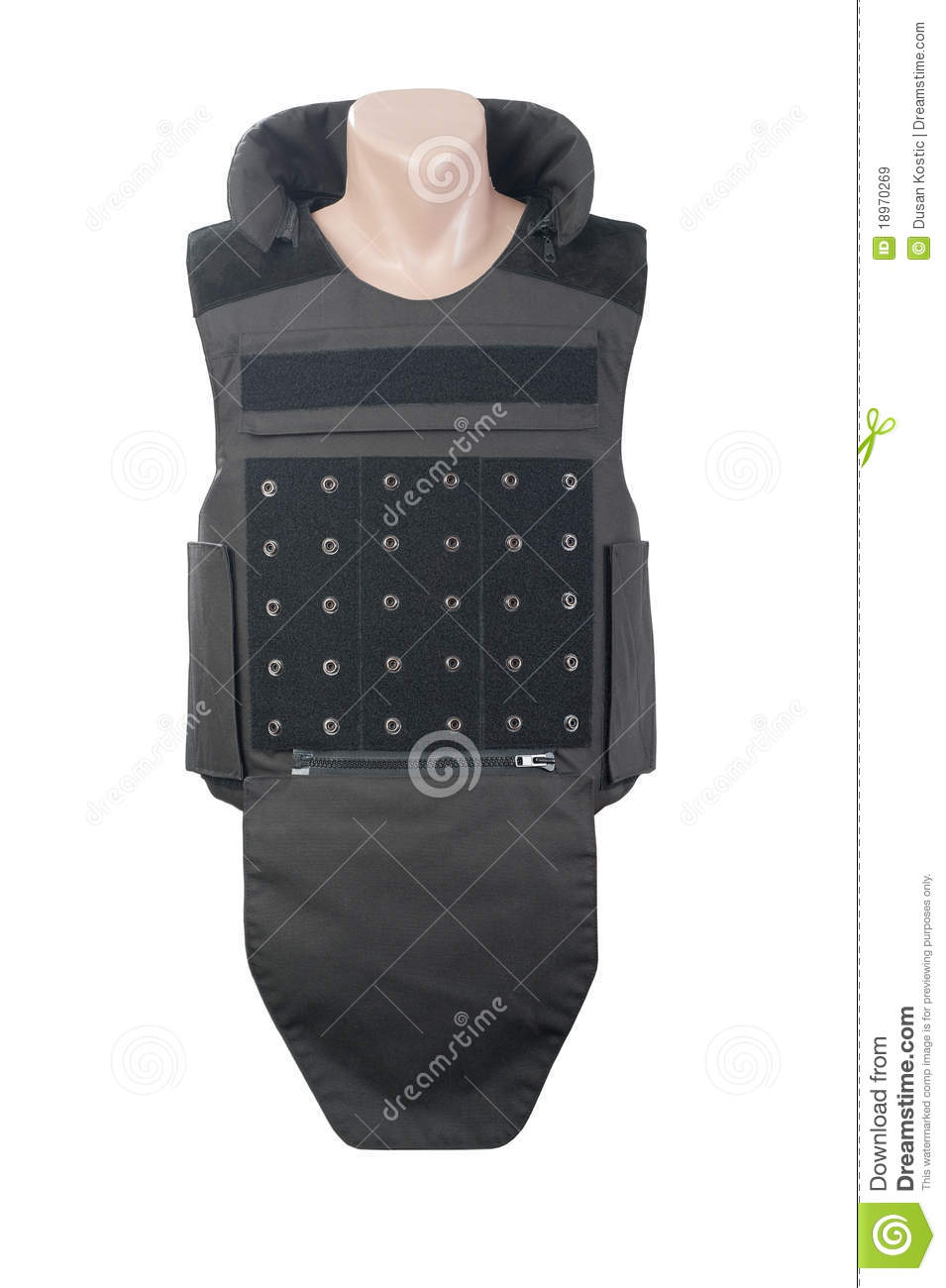 Bulletproof Vest Isolated Royalty Free Stock Images   Image  18970269