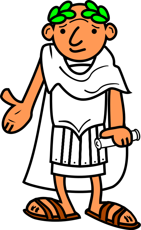 Free Cartoon Roman Emperor Clip Art