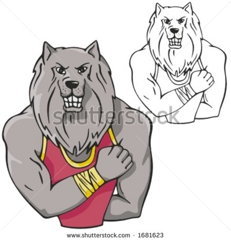 Lion Mascot For Sport Teams  Great For T Shirt Designs School Mascot    
