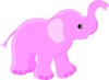 Pink Baby Rattle Clipart Clipart Image  Pink Elephant