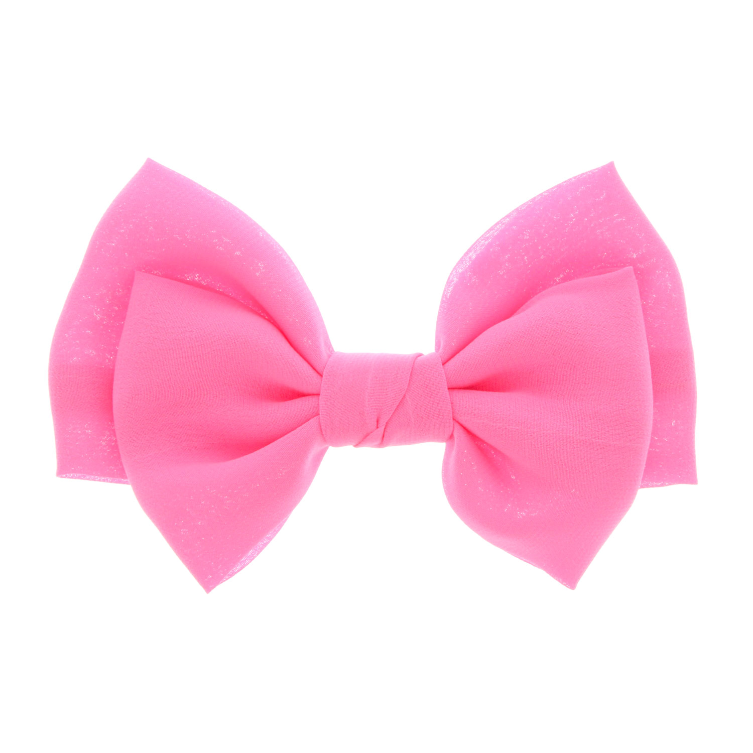 Pink Camo Hair Bow Ribbon Clipart