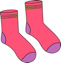 Pink Socks Clip Cake Ideas And Designs