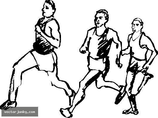 Runners Clipart