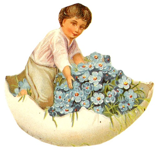 Vintage Holiday Crafts   Blog Archive   Free Vintage Easter Clip Art