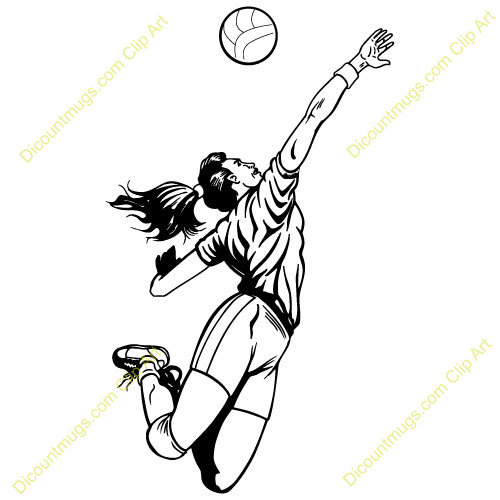 Volleyball Spike Clipart Volleyball Spike Clipart
