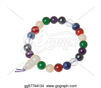 Beaded Necklace Clip Art Bead Bracelet   Clipart