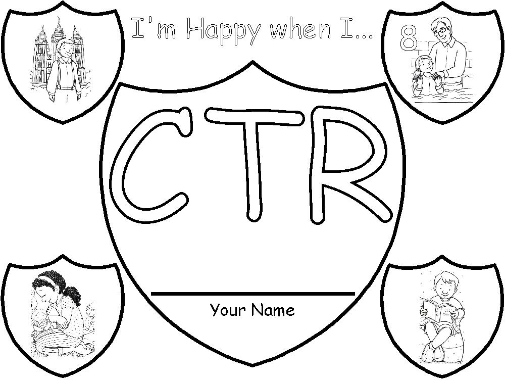 Choose The Right Coloring Page Lds