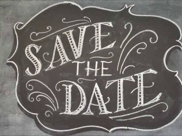 Customized Save The Date   Wedding Announcement Time Lapse Chalk Art    