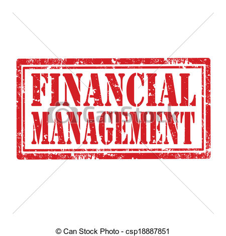 Financial Management Stamp   Csp18887851
