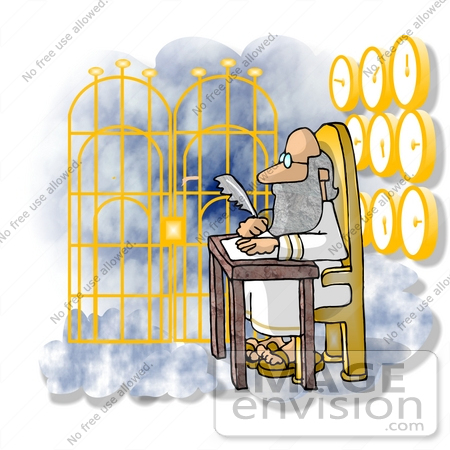 Gates Of Heaven Clipart Royalty Free Clipart Of St