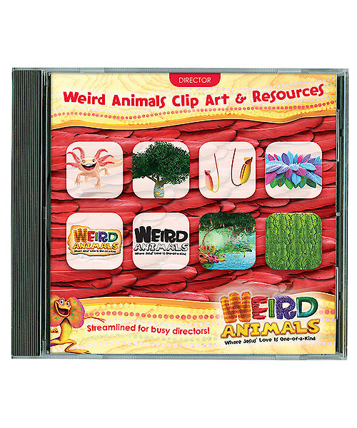 Group Vbs 2014 Weird Animals Clip Art   Resources Cd