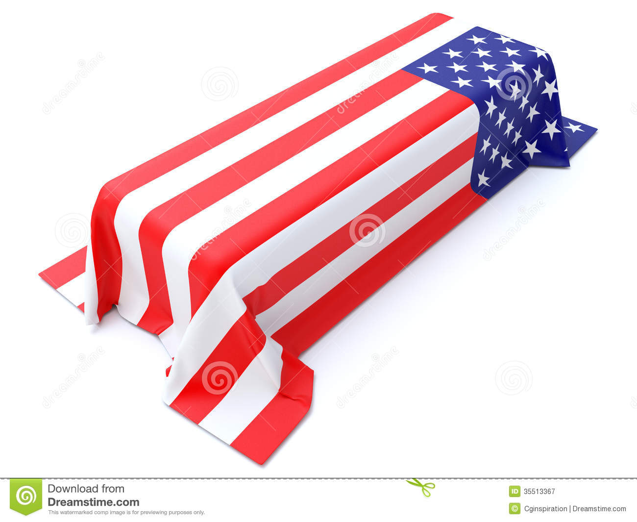 Military Coffin Royalty Free Stock Photography   Image  35513367