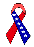 Patriotic Clip Art   Patriotic Ribbons   Support Ribbons