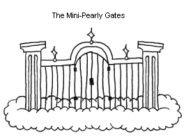 Pearly Gates Clipart The Mini Pearly Gatekeeper 