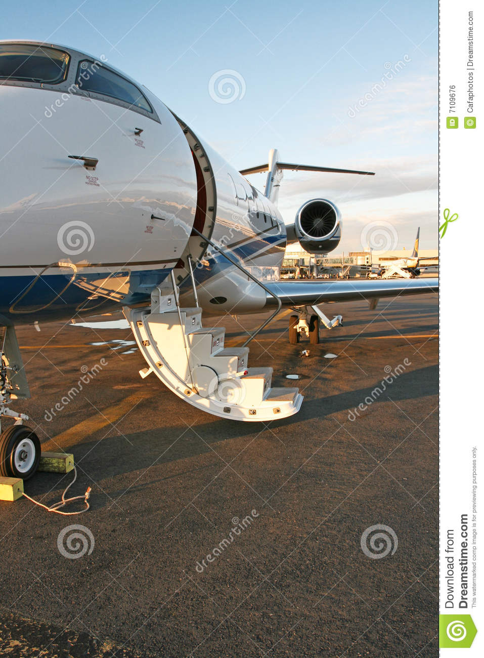 Private Business Jet Royalty Free Stock Image   Image  7109676