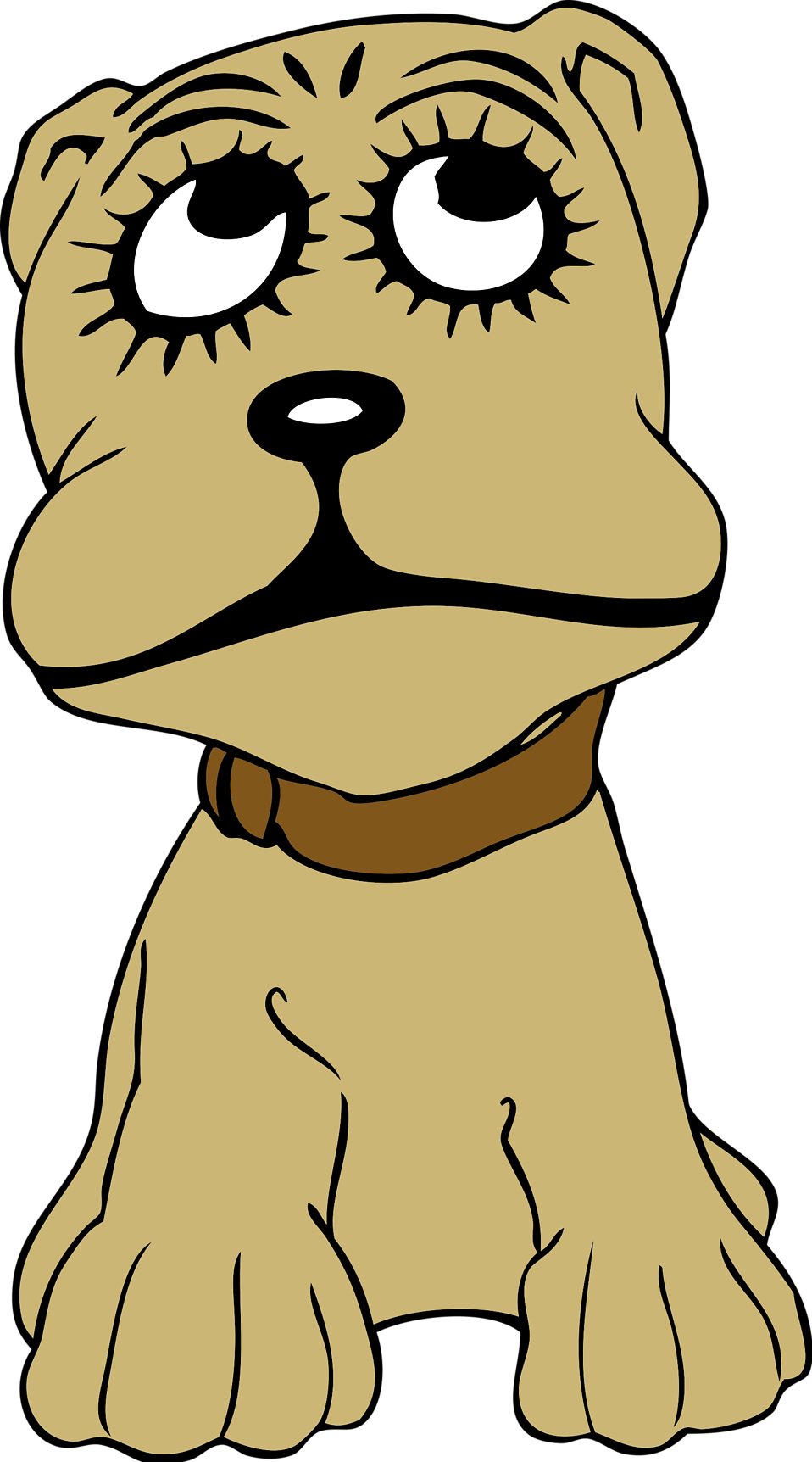 Puppy   Free Stock Photo   Illustration Of A Cartoon Dog     11282