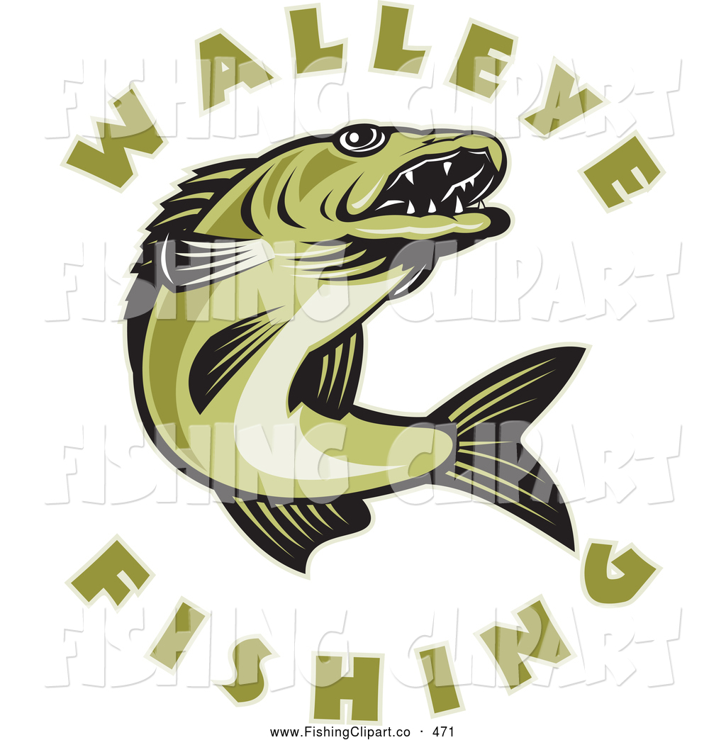 Related Pictures Clip Art Walleye Fishing