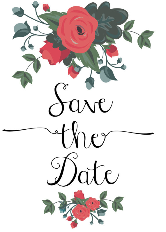 Save The Date Clipart   New Calendar Template Site