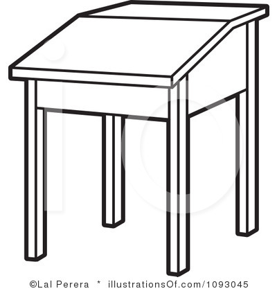 Student Table Clipart   Cliparthut   Free Clipart