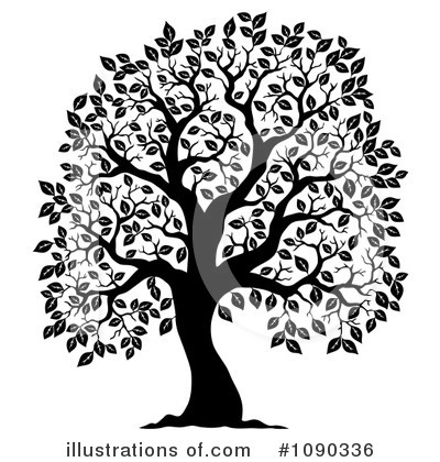 Tree Clipart  1090336   Illustration By Visekart