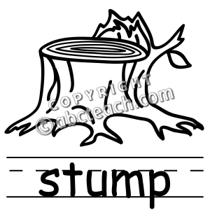 Tree Trunk Clipart Black And White Tree Stump Black And White