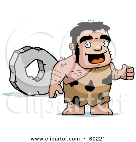 60221 Stalky Caveman Character Standing 