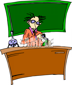 Chemistry Teacher Clipart Picture