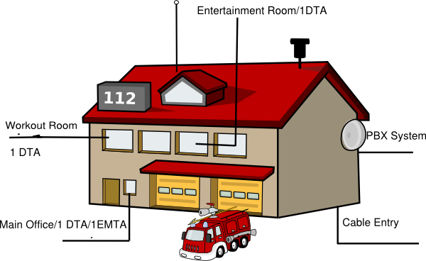 Fire House Blueprint Clip Art At Clker Com   Vector Clip Art Online    