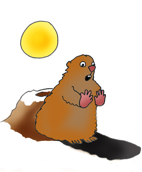 Groundhog Day Clipart And Printables