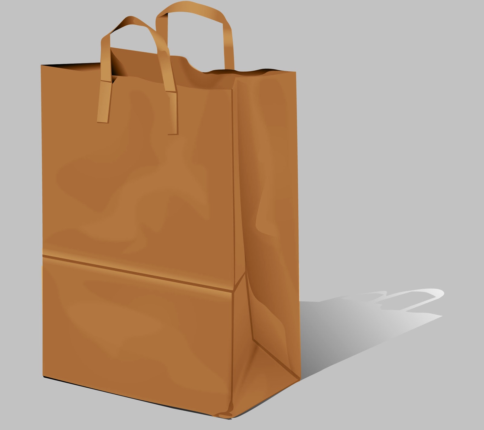 Paper Bag Clipart Black And White Paper Bag Clipart