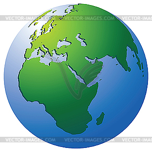 Planet Earth   Vector Clip Art