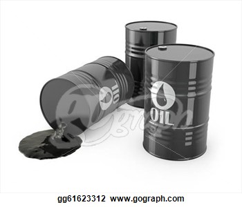 Spilled Oil Isolated On White Background  Clipart Drawing Gg61623312