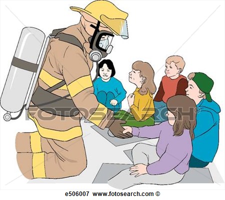 Stock Illustration Of A Firefighter In Full Fire Gear And Scba Visits
