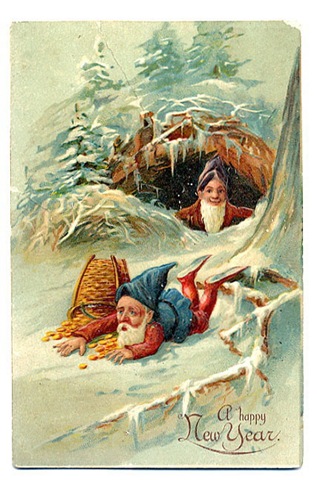     Vintage Holiday Crafts   Blog Archive   Free Vintage New Year Cards