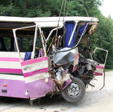 Bus Accident Royalty Free Stock Image