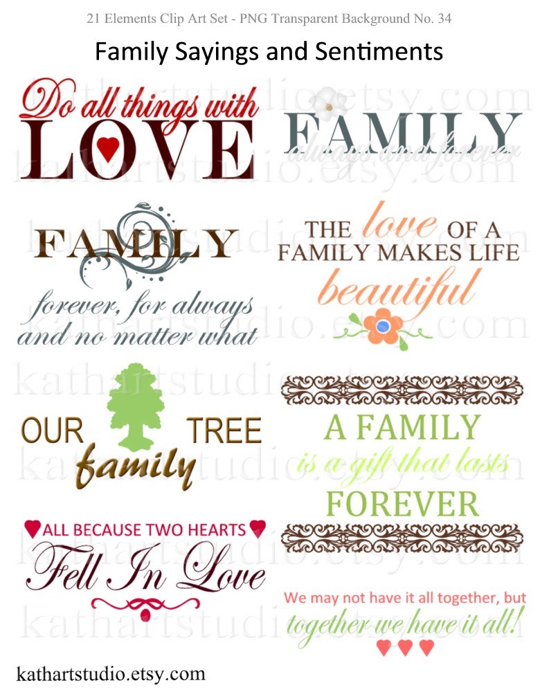 Buy 2 Get 1 Free Instant Download Family By Kathartstudio