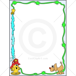 Coolclipart Com   Clip Art For  Borders Fire Hydrant   Image Id 139051