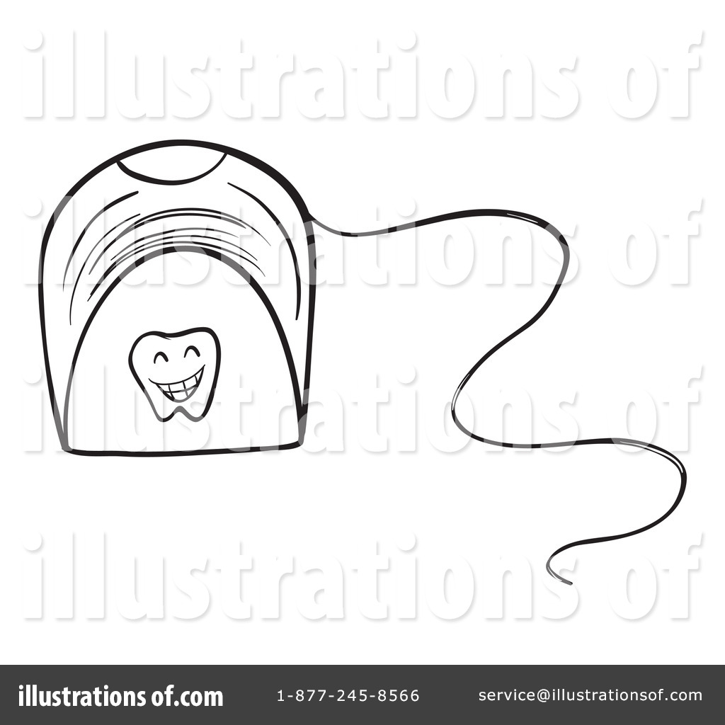 Floss Clipart  1167058 By Colematt   Royalty Free  Rf  Stock