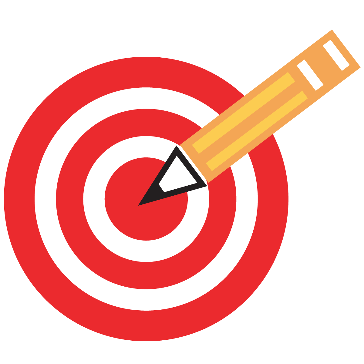 Learning Target Bullseye Clip Art