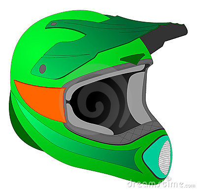 Line Drawing Of Motorcycle Helmet Black On White Head Protection In