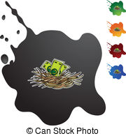 Nest Egg Clip Art Vector And Illustration  1062 Nest Egg Clipart