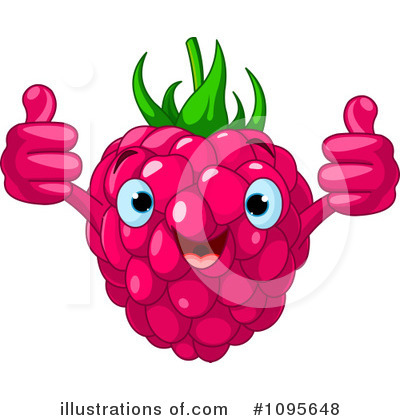 Raspberry Clipart  1095648   Illustration By Pushkin