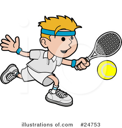 Tennis Clipart  24753   Illustration By Geo Images